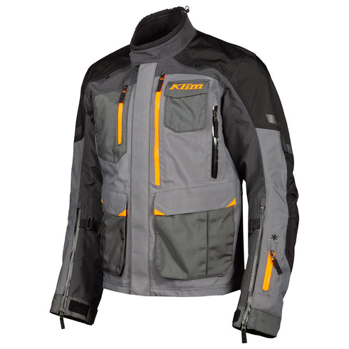 Geaca Moto Klim Carlsbad 2023 ASPHALT - STRIKE ORANGE